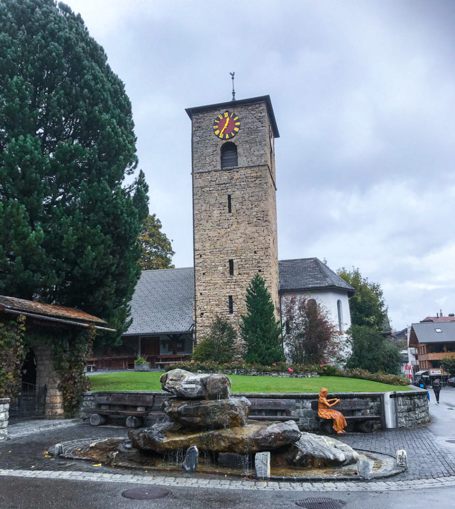 Kirche in Adelboden
